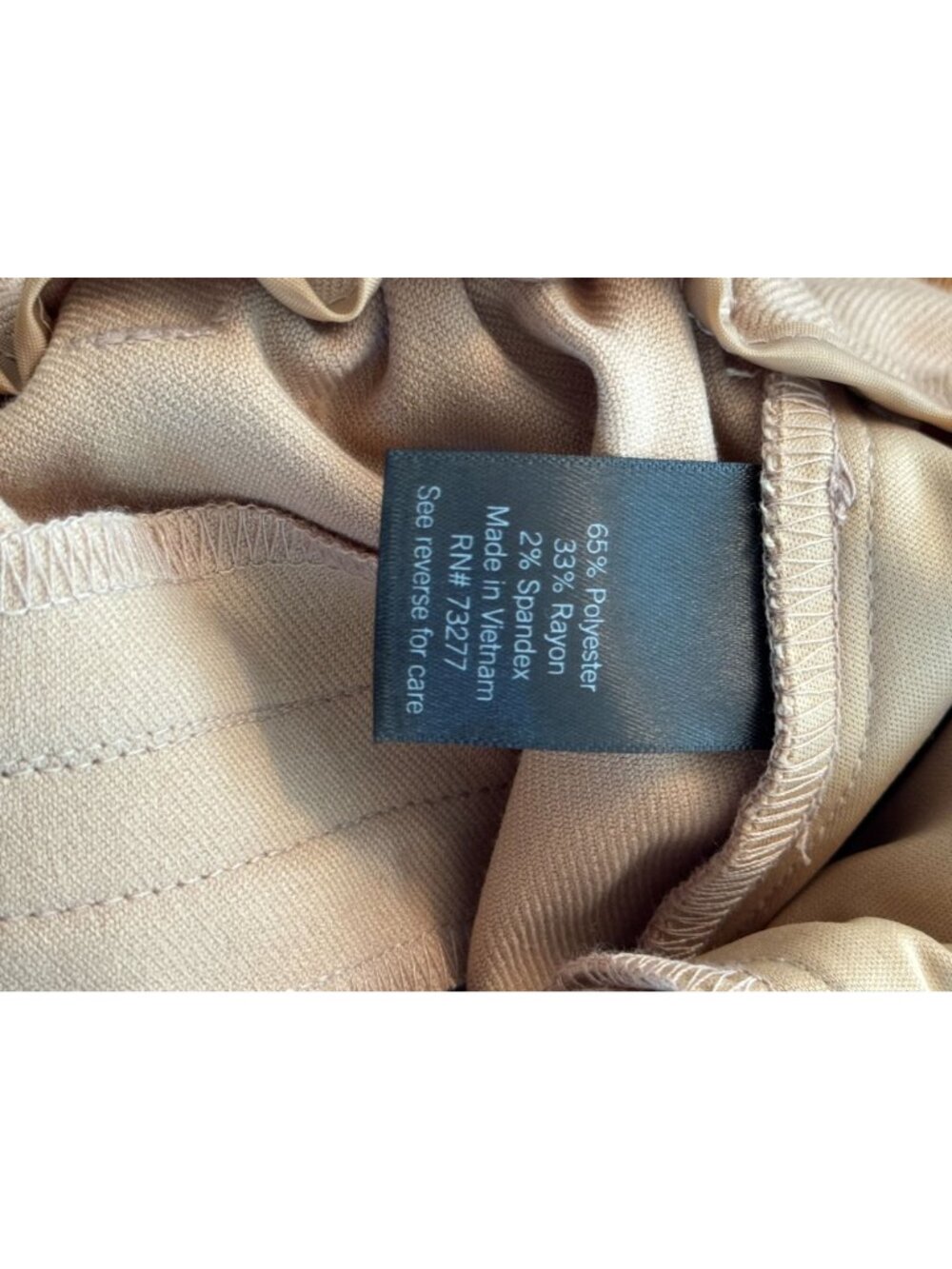 Simply Vera - Vera Wang High Rise Cargo Ankle Pants - Picture 8 of 8